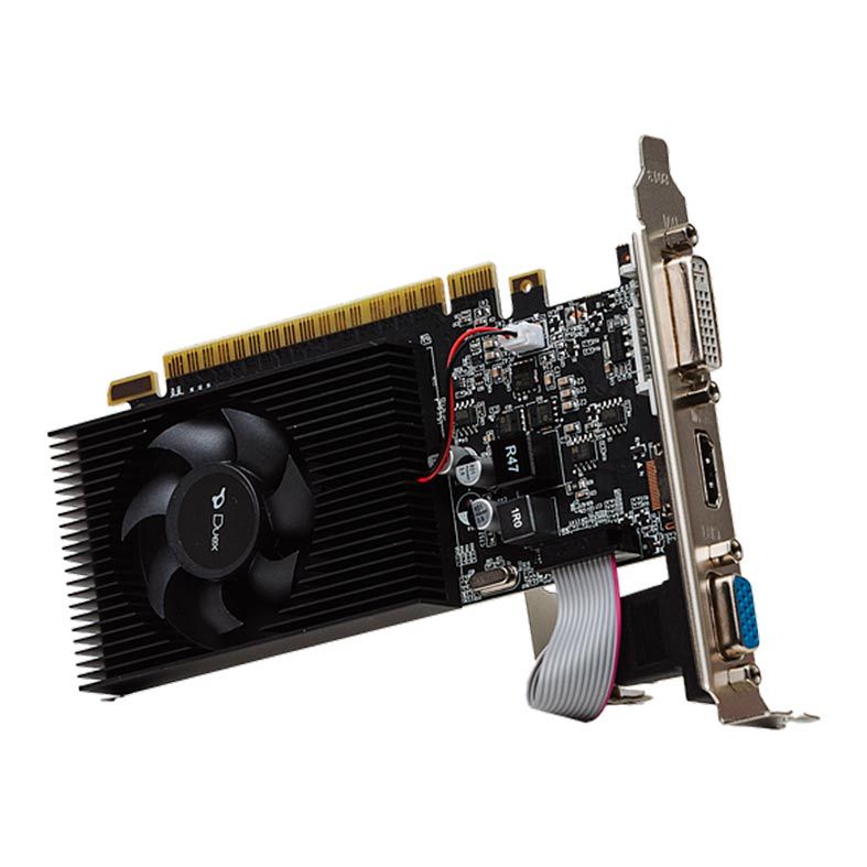 Placa de Vídeo Nvidia GT 730 4GB Duex GeForce 700 DDR3 HDMI DVI VGA