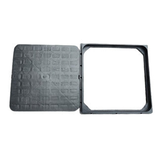 Tampa De Esgoto Pvc 60x60cm Bueiro Caixa Passagem Quadrada Bloqueia Odor