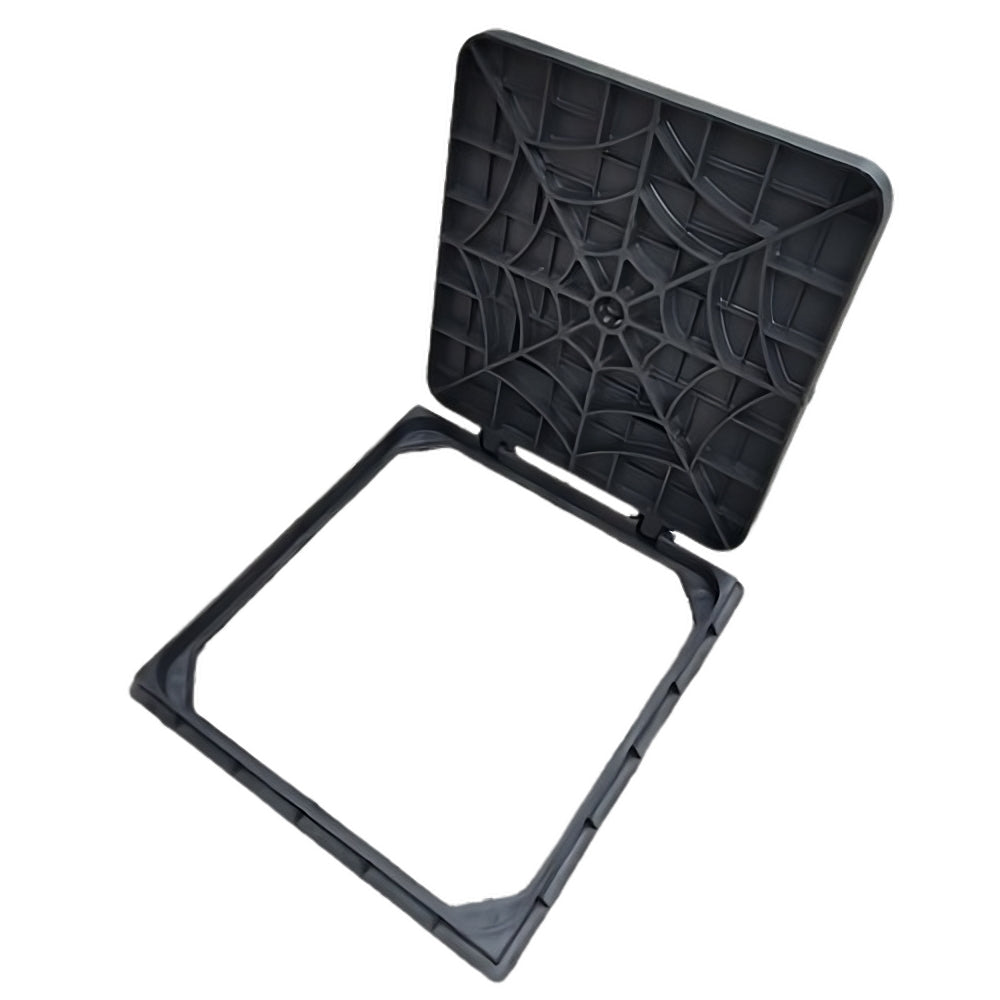 Tampa De Cisterna Reservatório Água 60x60cm Calçada, Esgoto, Bloqueia Odor