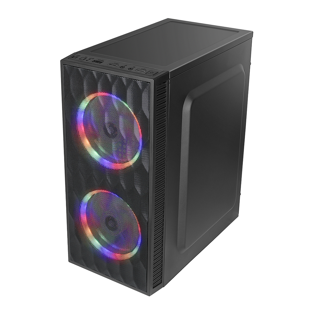 PC Gamer Completo, Intel Core i5, RX 550 4GB DDR5, 8GB de Ram, SSD 480GB, Monitor 19