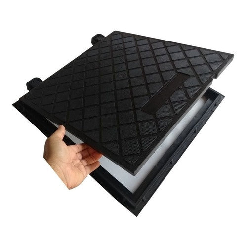 Tampa De Esgoto 30x30cm Caixa De Passagem Polipropileno Pvc