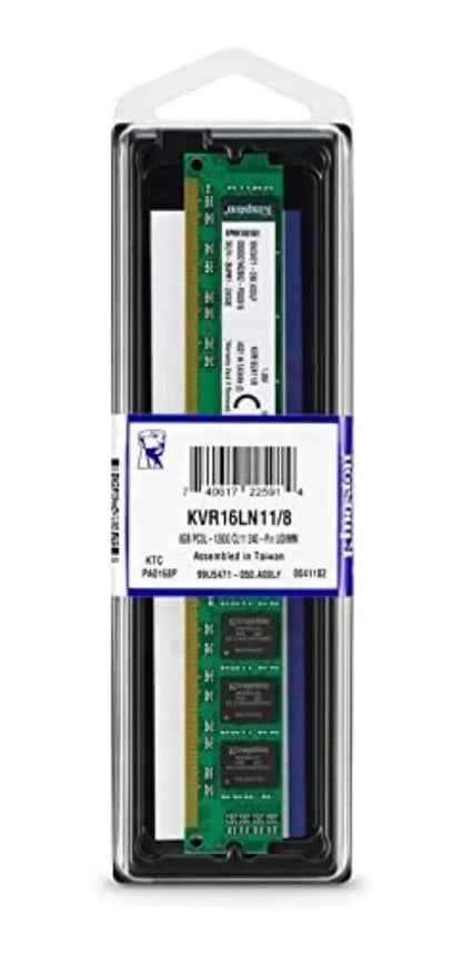 Memória RAM ValueRAM 8GB 1 Kingston KVR16LN11/8