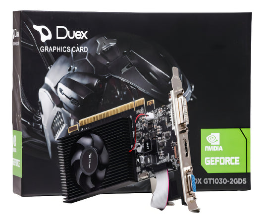 Placa de Vídeo Nvidia GT 730 4GB Duex GeForce 700 DDR3 HDMI DVI VGA