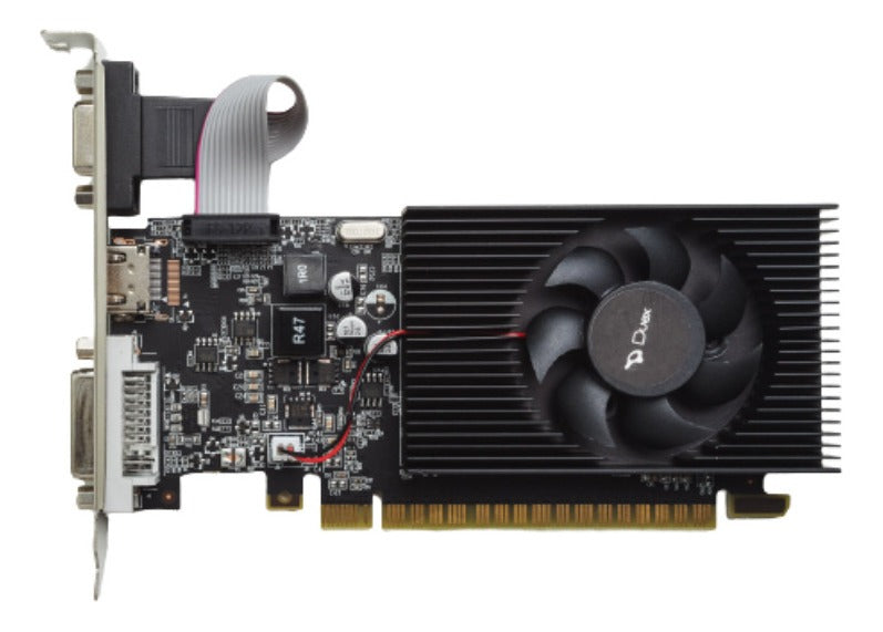 Placa de Vídeo Nvidia GT 730 4GB Duex GeForce 700 DDR3 HDMI DVI VGA