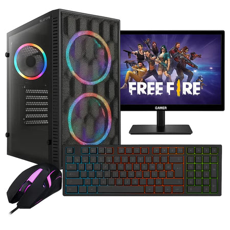 Computador PC Gamer Intel Core i5 GeForce 1GB / 16GB RAM / SSD 1TB / Monitor 19" + Caixa de som
