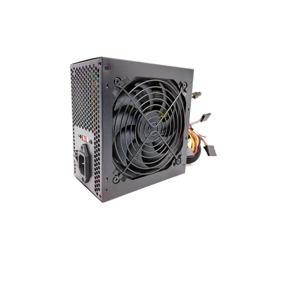Fonte 500W REAL +, 500w, ATX 24P PCI-E SATA Cor Preto Bivolt Manual 110V/220V